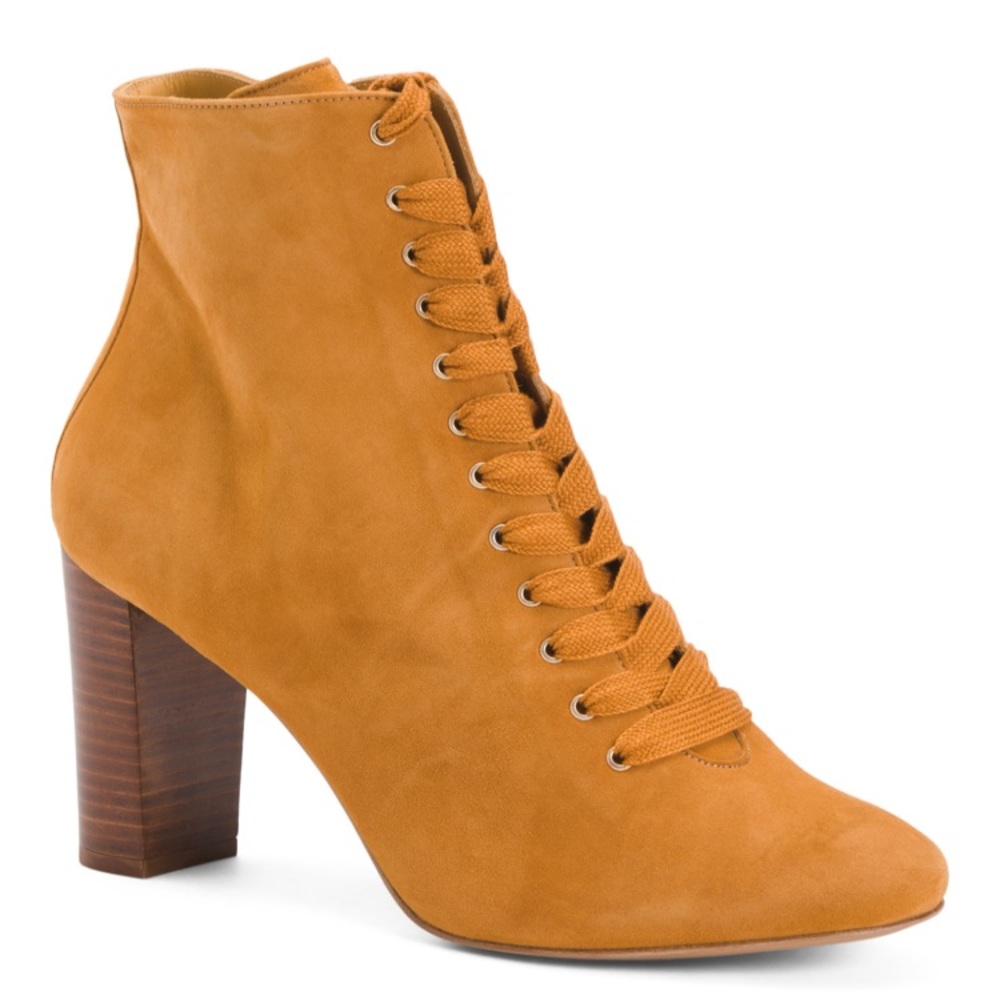Sézane Alicia Boot Leather Booties size 38 NWT